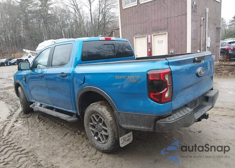 2024 Ford Ranger Xlt from USA, damaged, VIN 1FTER4HH1RLE32685